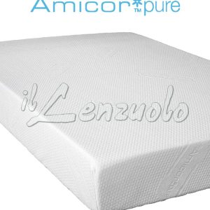 Coprimaterasso antiacaro Amicor Pure con angoli elasticizzati